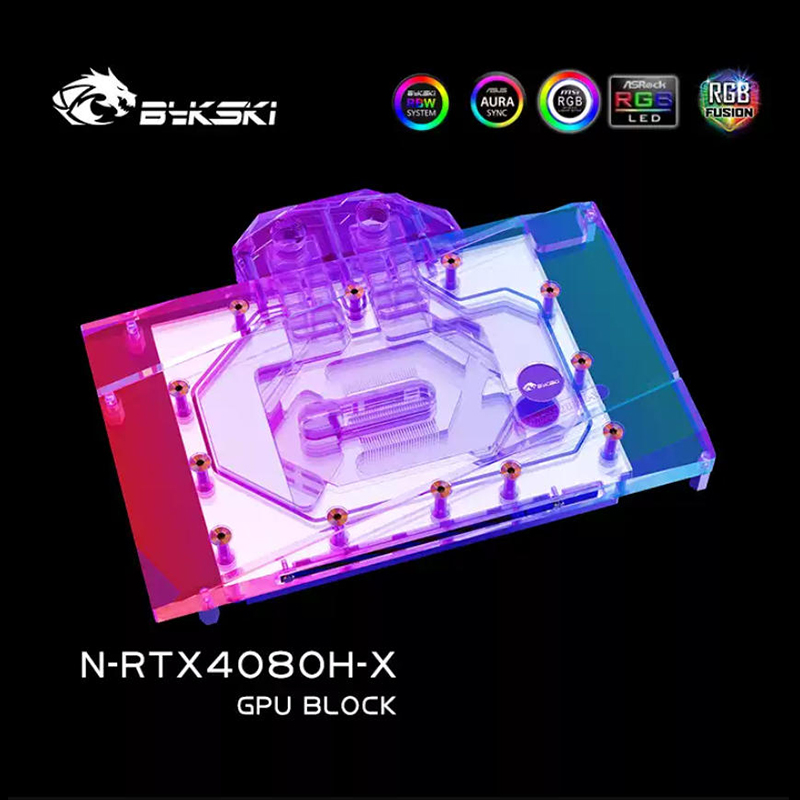 Rtx 4080 Water Cooling Block - Bykski NVIDIA GeForce RTX 4080 Referans