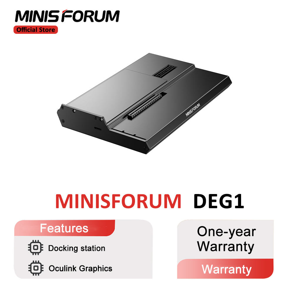 Oculink Gpu Dock Station - MINISFORUM DEG1 Harici GPU Bağlantı İstasyonu