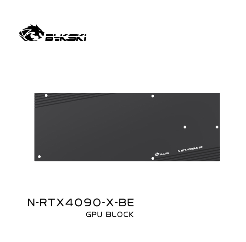 Rtx 4090 Water Block Full Cover - Bykski GPU Su Bloğu, NVIDIA RTX