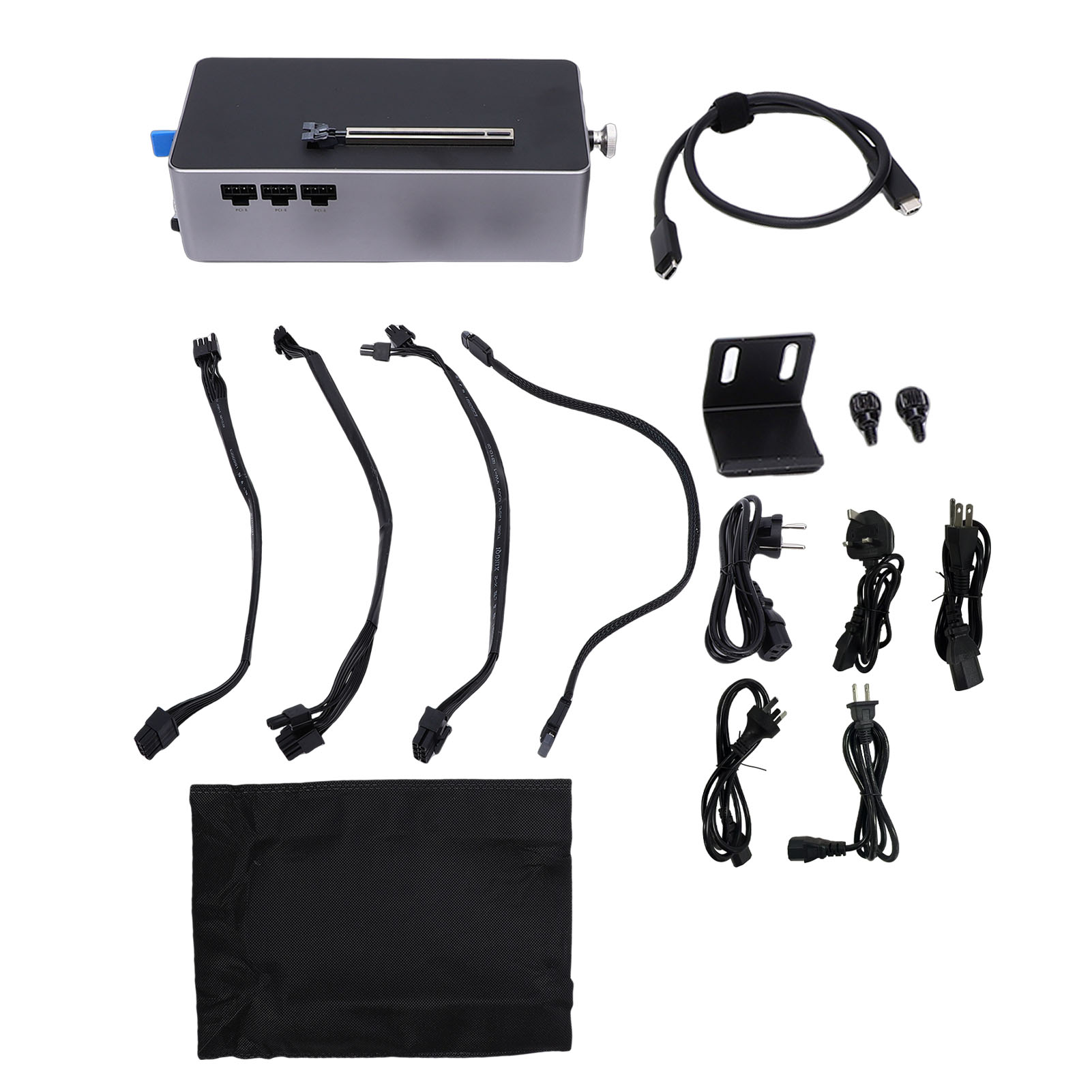 Oculink Gpu Dock Station - 800W PSU'lu PCIe 4.0 X4 Harici