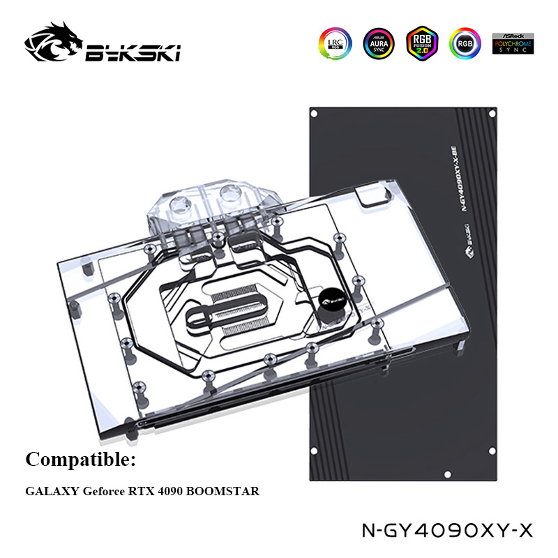Bykski Tam Kapak Su Soğutucu G - Rtx 4090 Water Block Full Cover incelemesi ve fiyatı