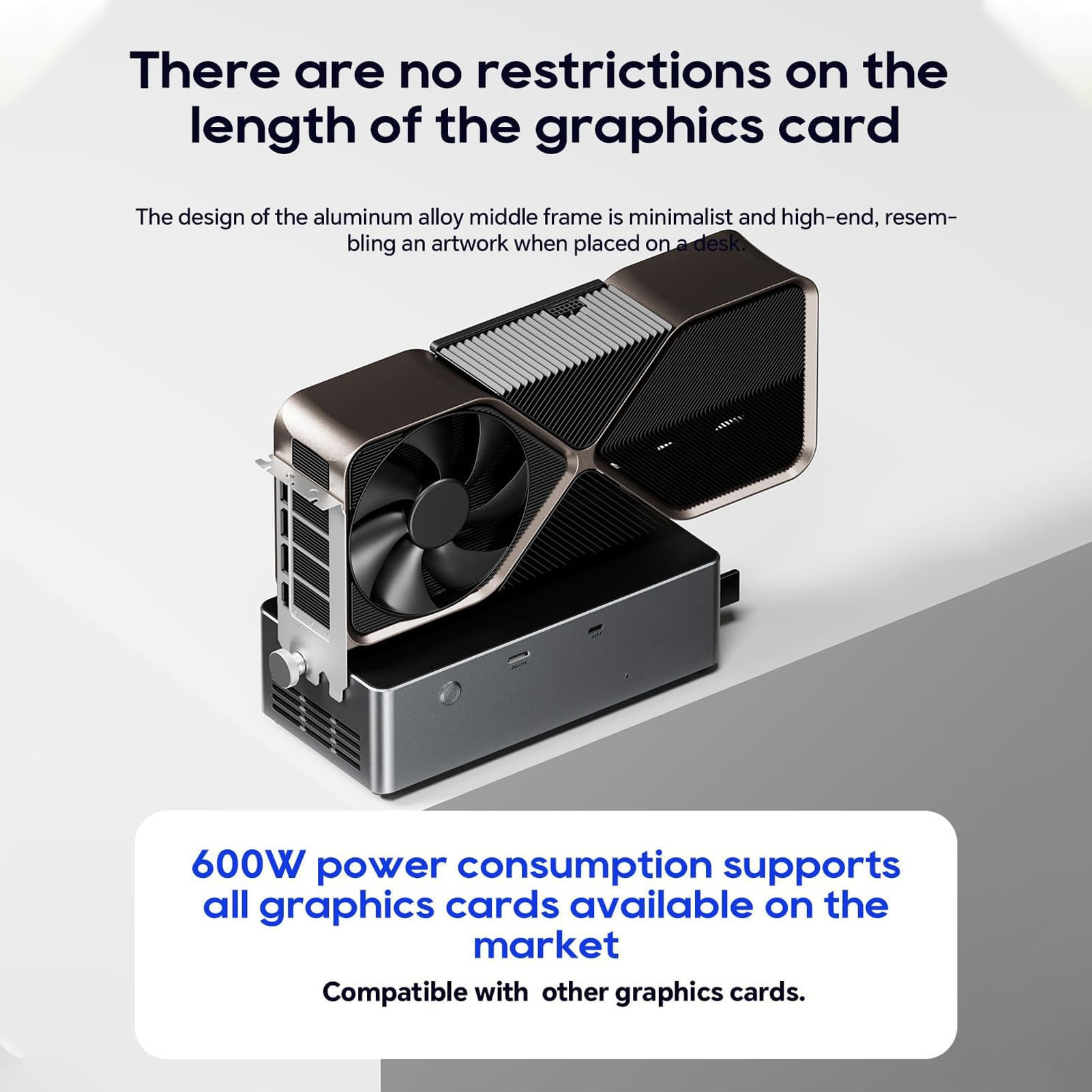 800W Güç Kaynağına Sahip EGPU  - Oculink Gpu Dock Station incelemesi ve fiyatı