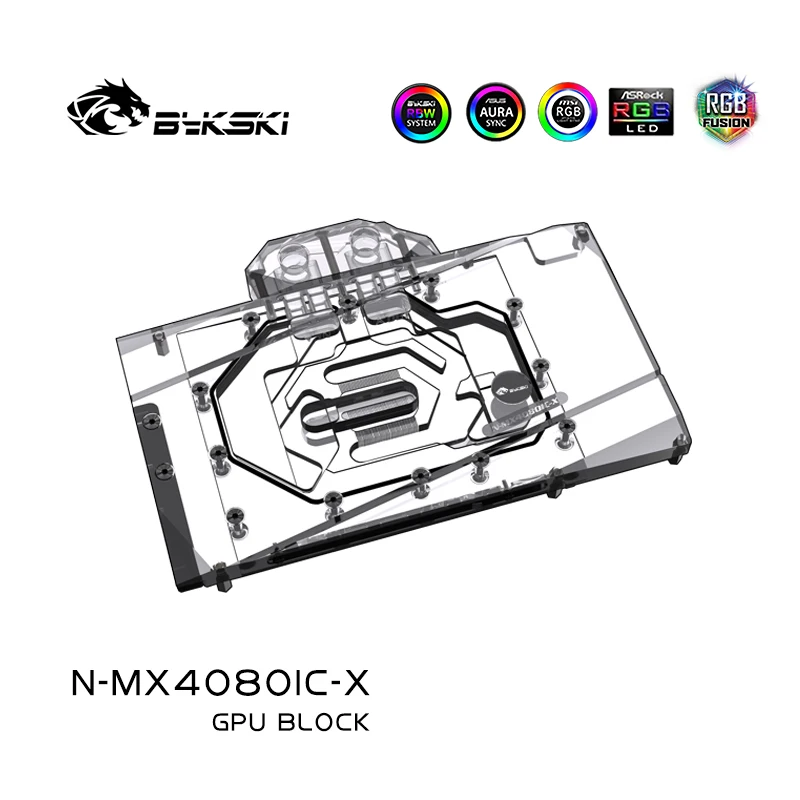 Bykski N-MX4080IC-X GPU Bloğu  - Rtx 4080 Water Cooling Block incelemesi ve fiyatı
