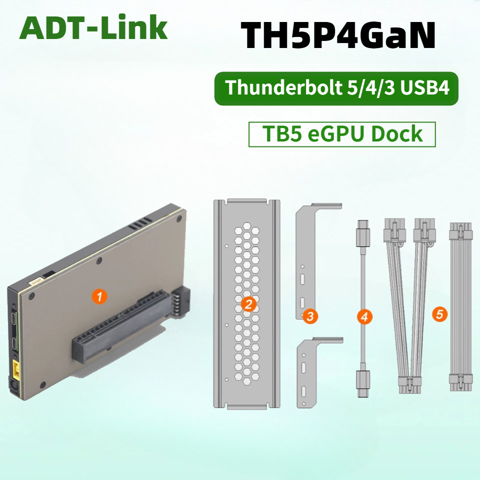 TH5P4GaN Dizüstü Bilgisayar Th - Gpu External Dock Egpu Thunderbolt 4 incelemesi ve fiyatı
