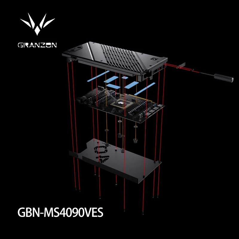 Granzon GBN-MS4090VES, MSI GeF - Rtx 4090 Water Block Full Cover incelemesi ve fiyatı