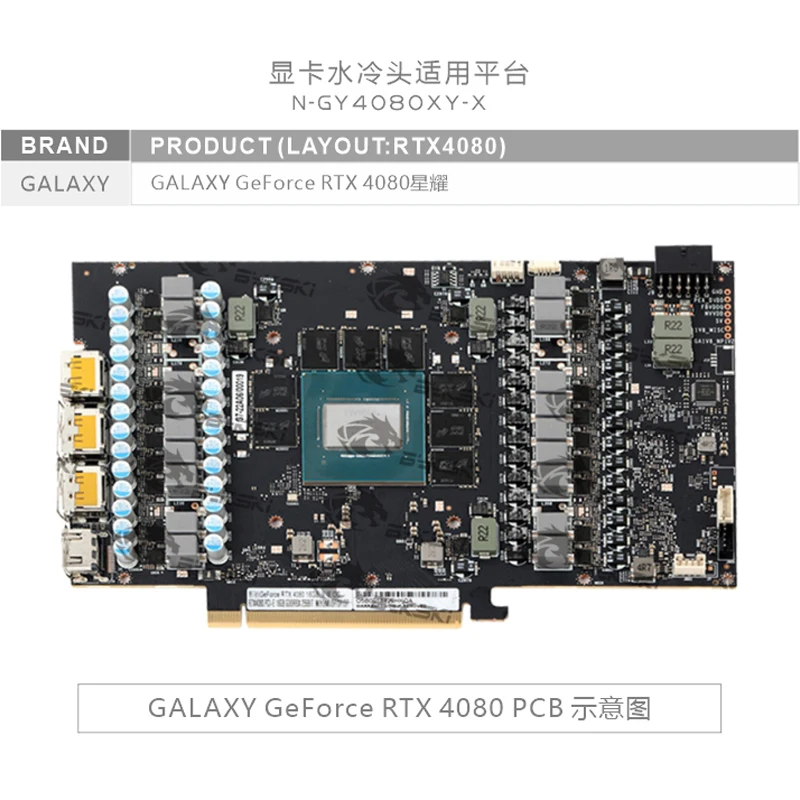 Bykski N-GY4080XY-X GPU Bloğu  - Rtx 4080 Water Cooling Block incelemesi ve fiyatı