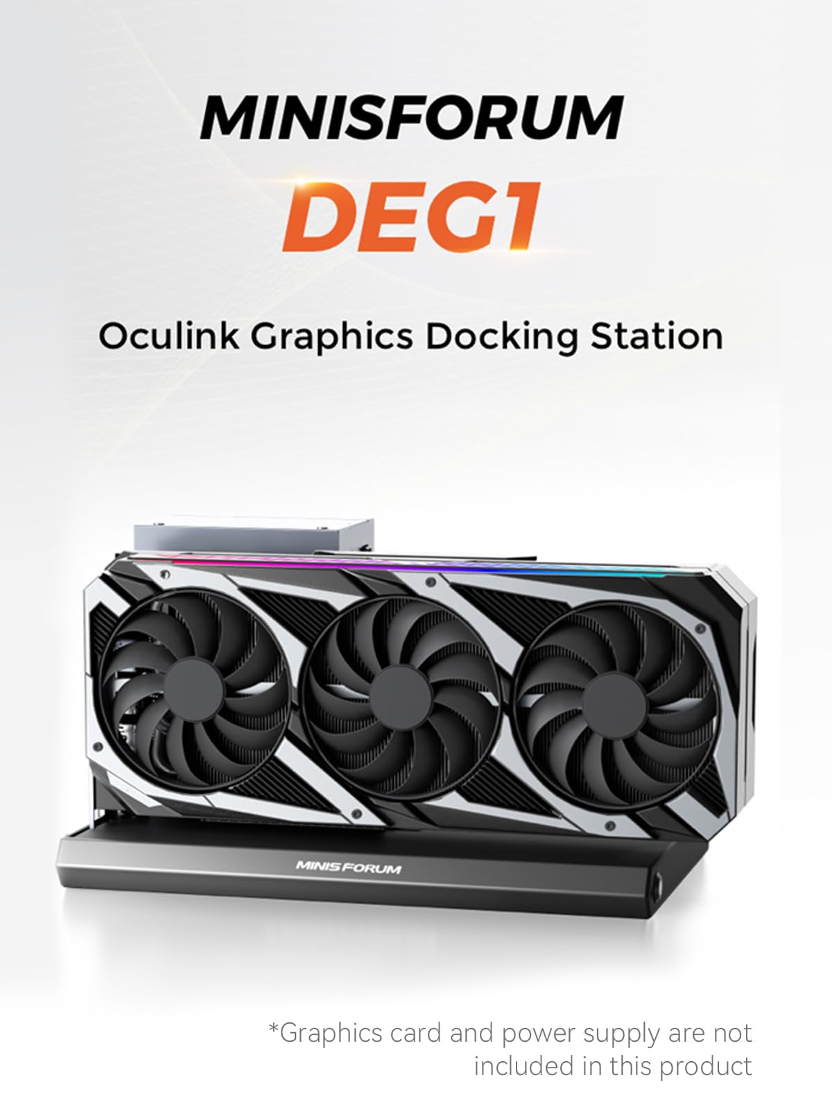 MINISFORUM DEG1 Harici GPU Bağ - Oculink Gpu Dock Station incelemesi ve fiyatı