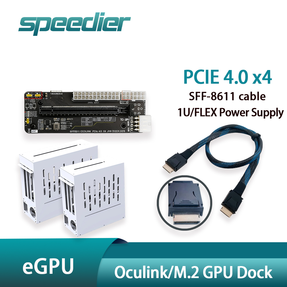 eGPU PCIE 4.0 X4 Oculink / M.2 - Oculink Gpu Dock Station incelemesi ve fiyatı
