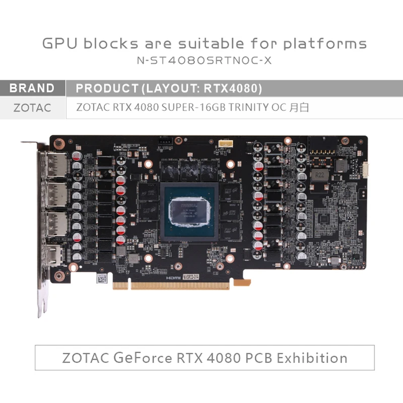 Bykski N-ST4080SRTNOC-X GPU Bl - Rtx 4080 Water Cooling Block incelemesi ve fiyatı