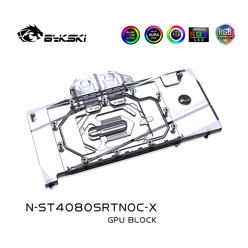 Bykski N-ST4080SRTNOC-X GPU Bl - Rtx 4080 Water Cooling Block incelemesi ve fiyatı
