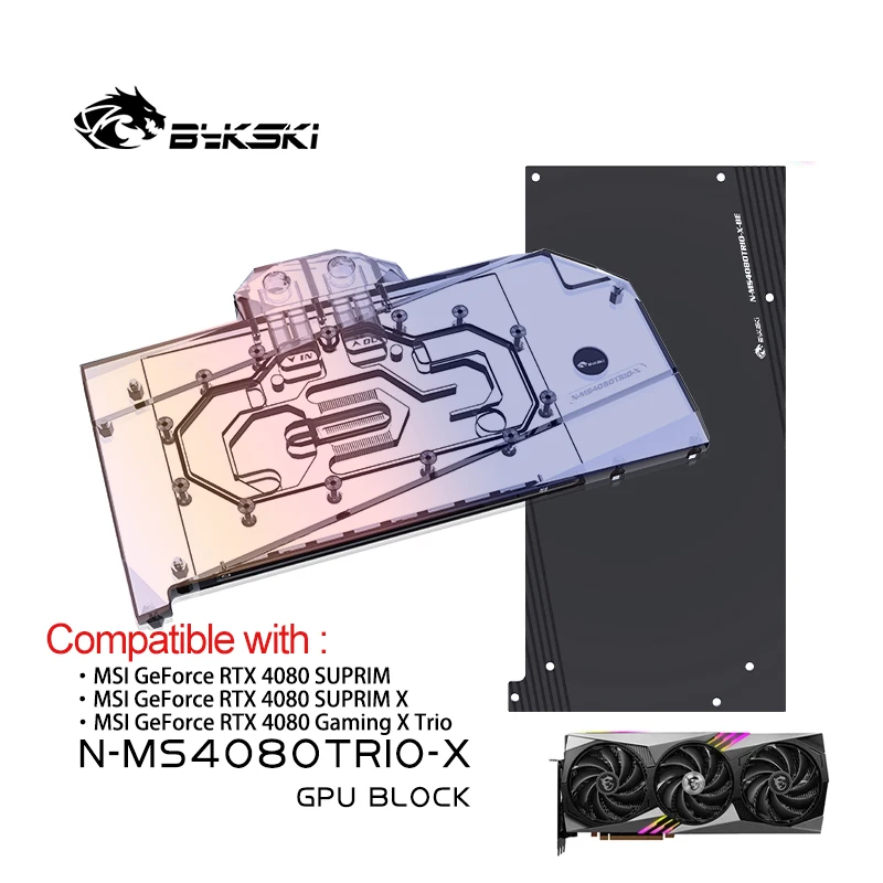 Bykski GPU Bloğu, MSI RTX 4080 - Rtx 4080 Water Cooling Block incelemesi ve fiyatı