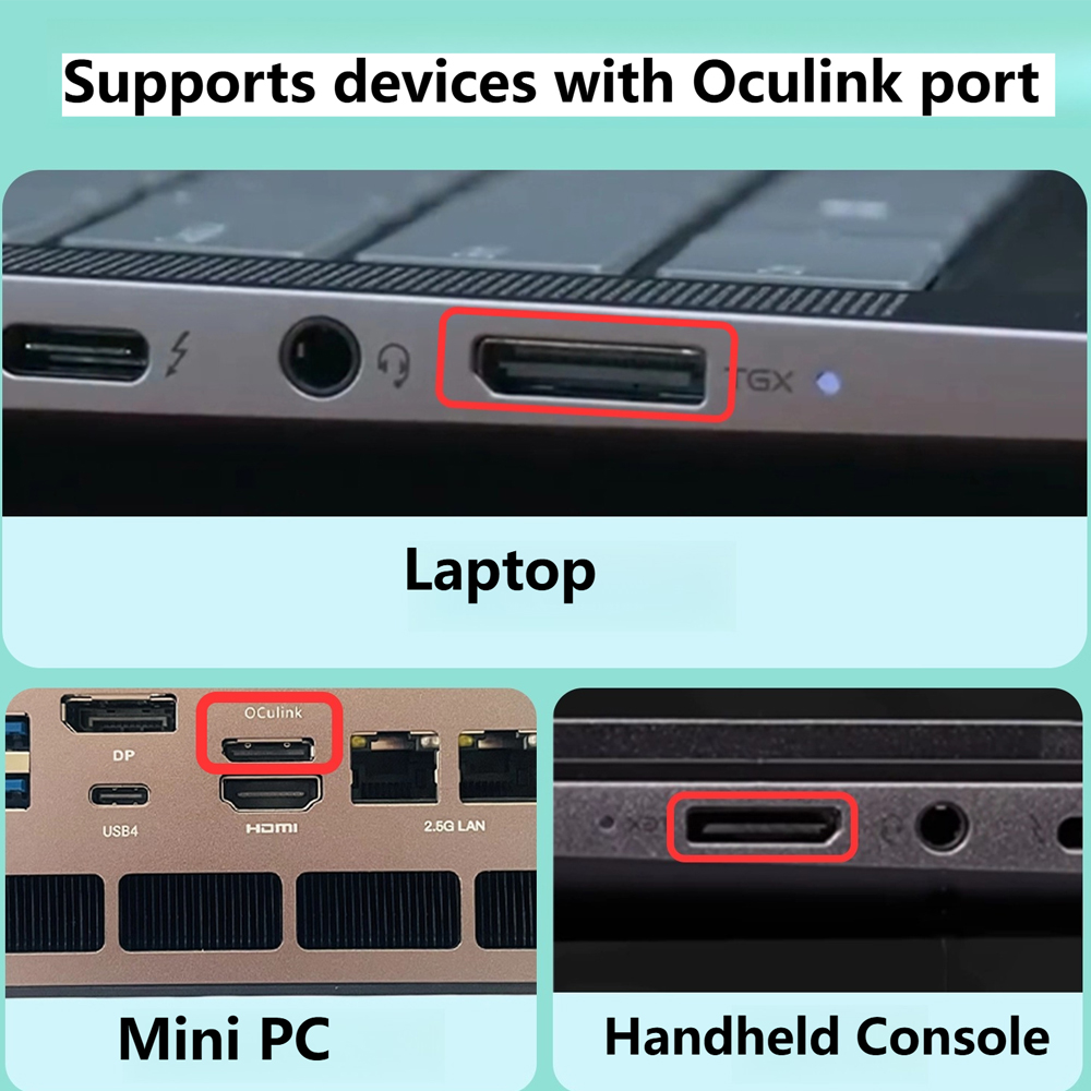 Oculink / M.2 Harici GPU Yuvas - Oculink Gpu Dock Station incelemesi ve fiyatı