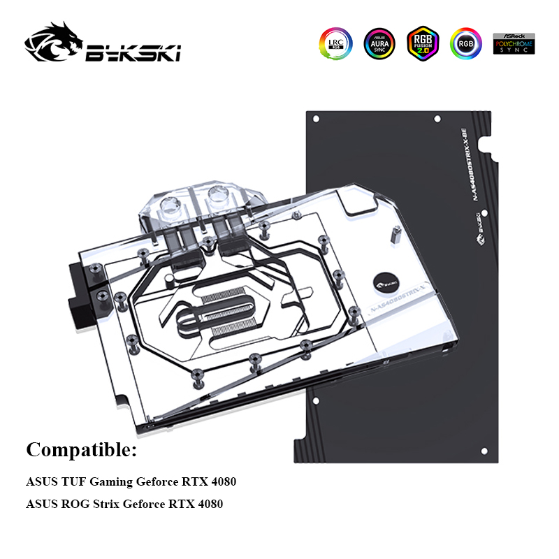 Bykski GPU Su Soğutucu, ASUS T - Rtx 4080 Water Cooling Block incelemesi ve fiyatı