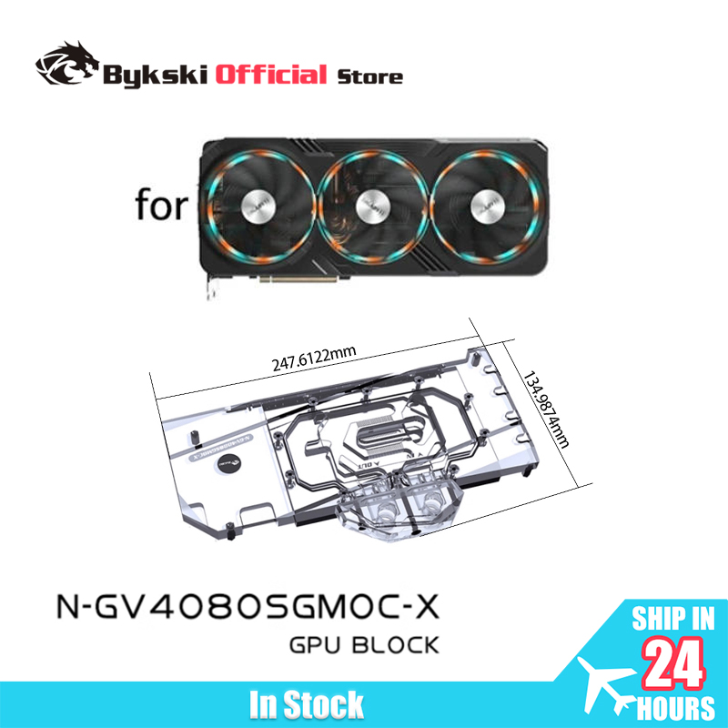 Bykski GPU Bloğu, Gigabyte GeF - Rtx 4080 Water Cooling Block incelemesi ve fiyatı
