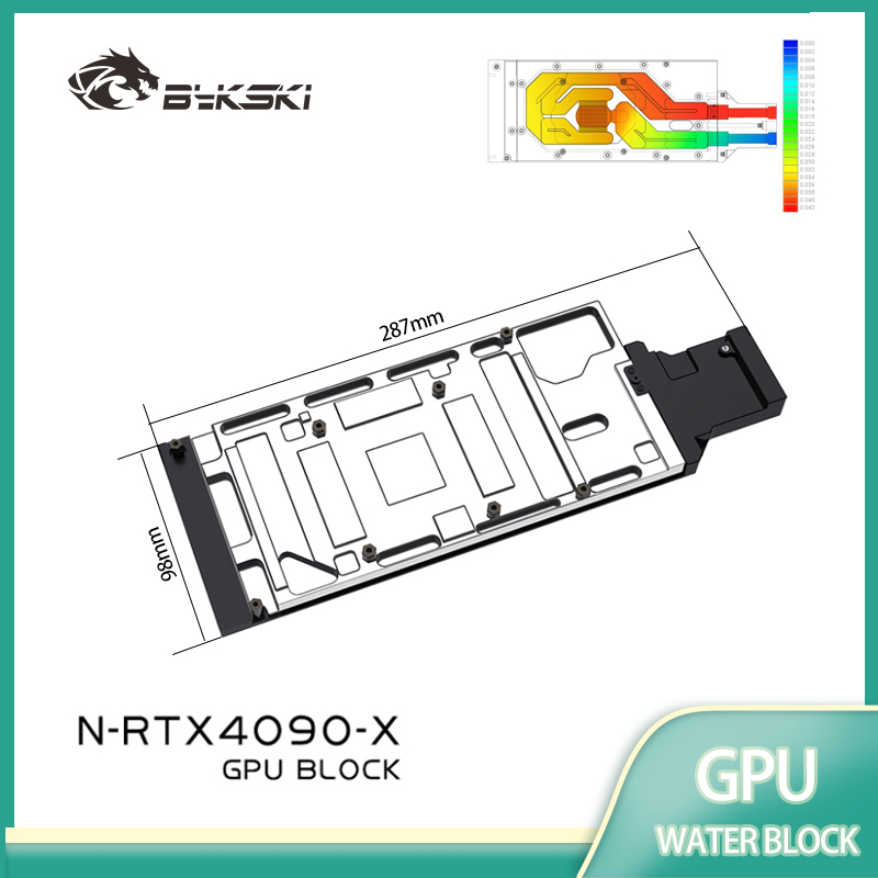Bykski N-RTX4090-X GPU Su Bloğ - Rtx 4090 Water Block Full Cover incelemesi ve fiyatı